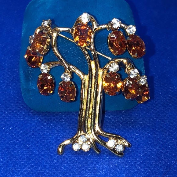 🧡🌳🧡KJL Kenneth Jay LaneTree of life brooch - Picture 7 of 13
